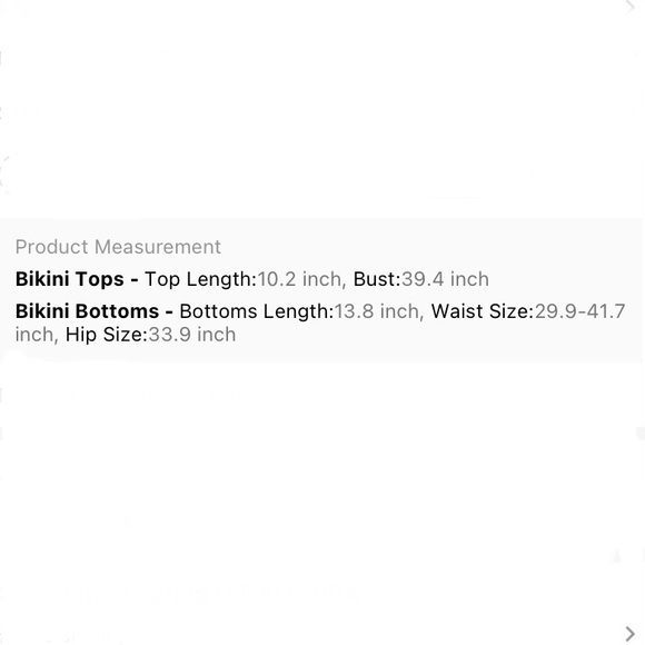 Tropical Pom Pom Hem High Waisted Bikini Size XL (12) - Picture 5 of 5